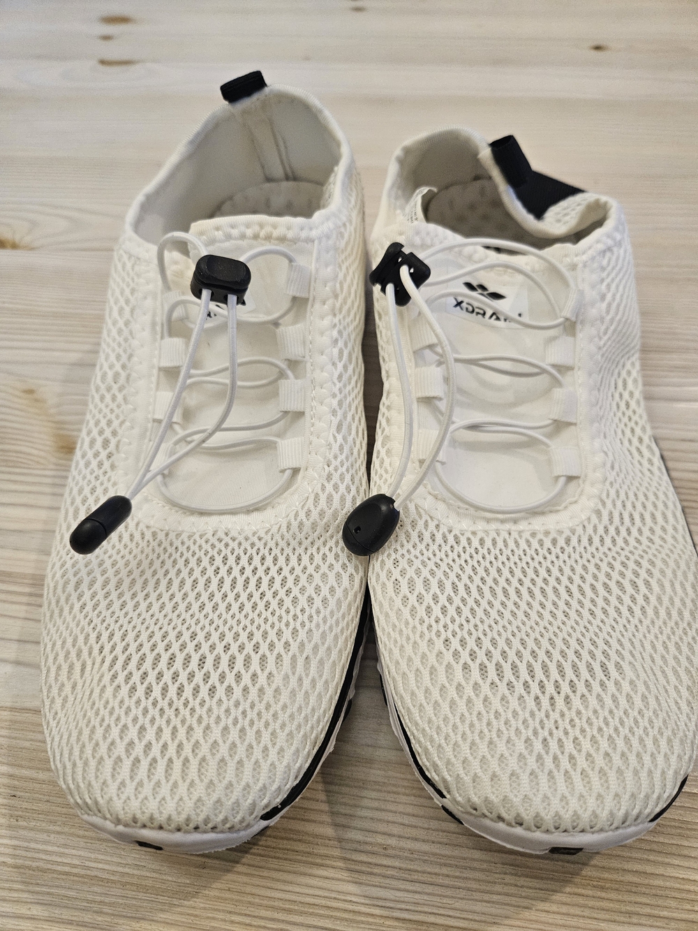 ALEADER XDrain Classic Mesh Water Shoes White & Black US 9